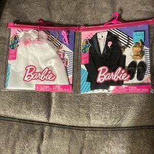 Barbie Clothes, Bridal Fashion Pack For Barbie Doll On Wedding Day